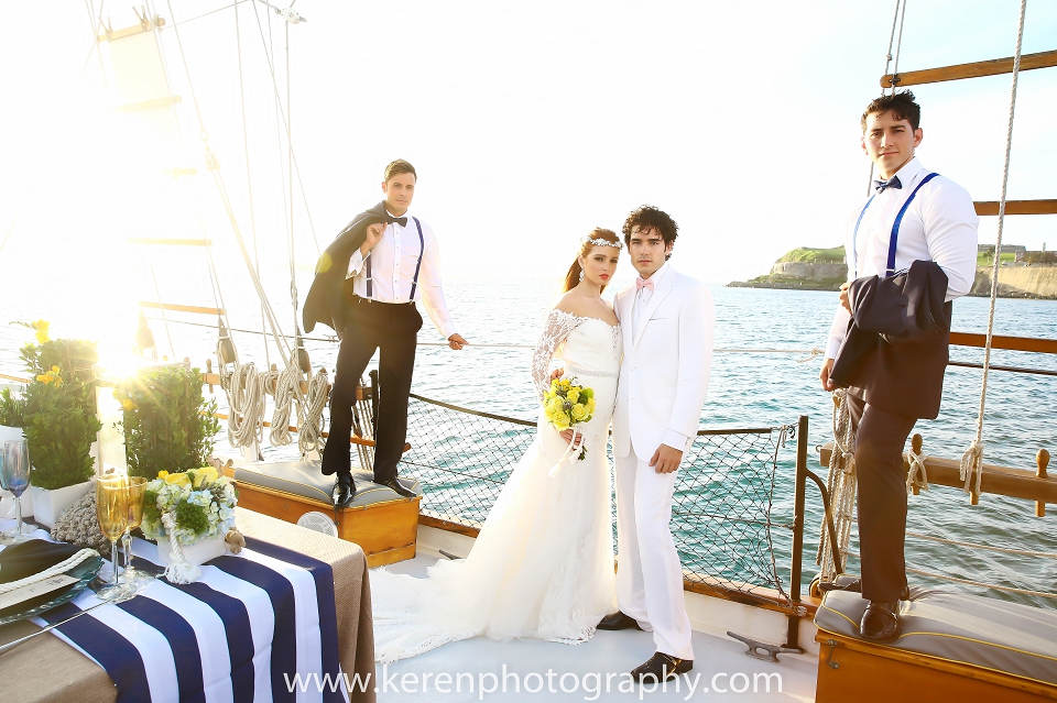 Boda en un velero en Puerto Rico -23